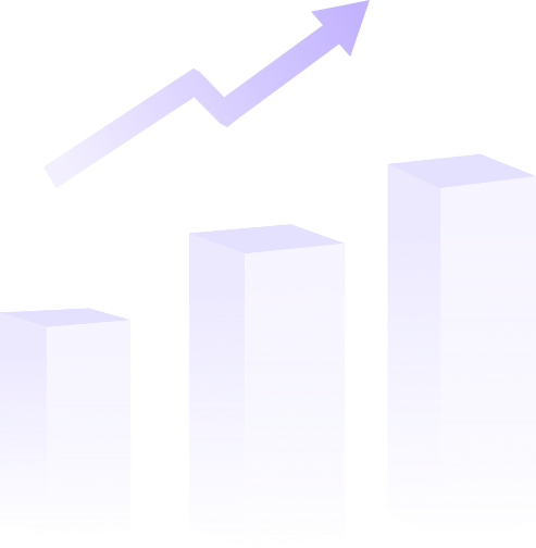 Growth chart illustrating the performance benefits of the OkkProxy Enterprise Partnership Program and high-volume proxy solutions.